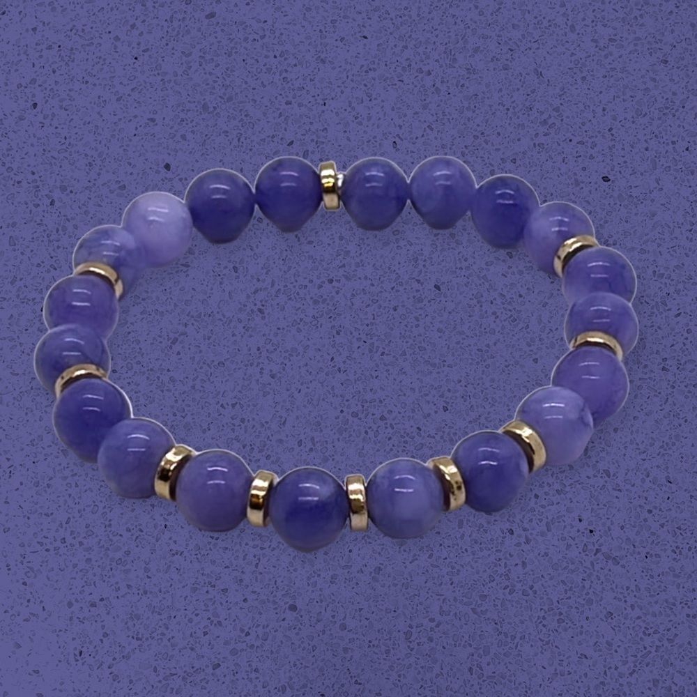 NWT Wool + Pepper Co. Sagittarius + Tanzanite Bracelet - Zodiac x Gemstone - Picture 7 of 12